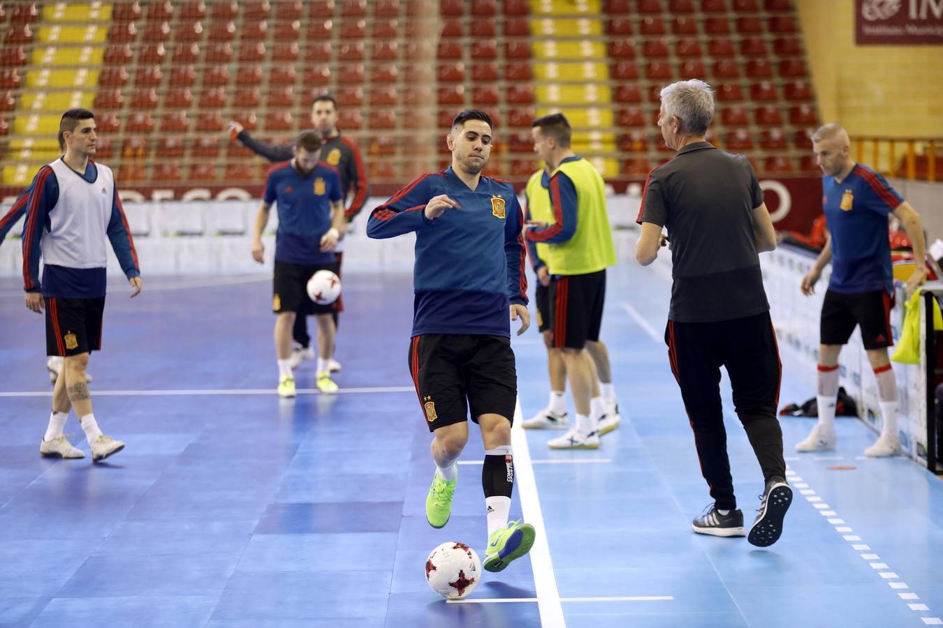 Aquí tienes el plan de trabajo de la Selección Española de fútbol sala en Córdoba sin el lesionado Andresito